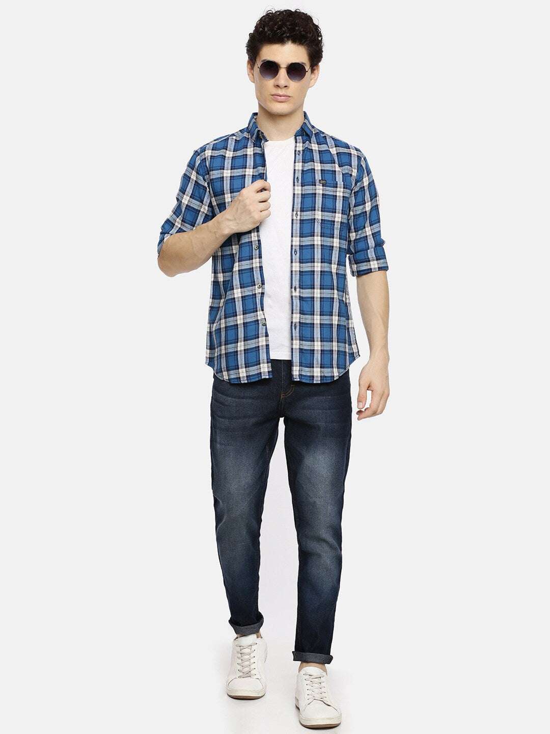 Shop Men Checkered Shirt Online.