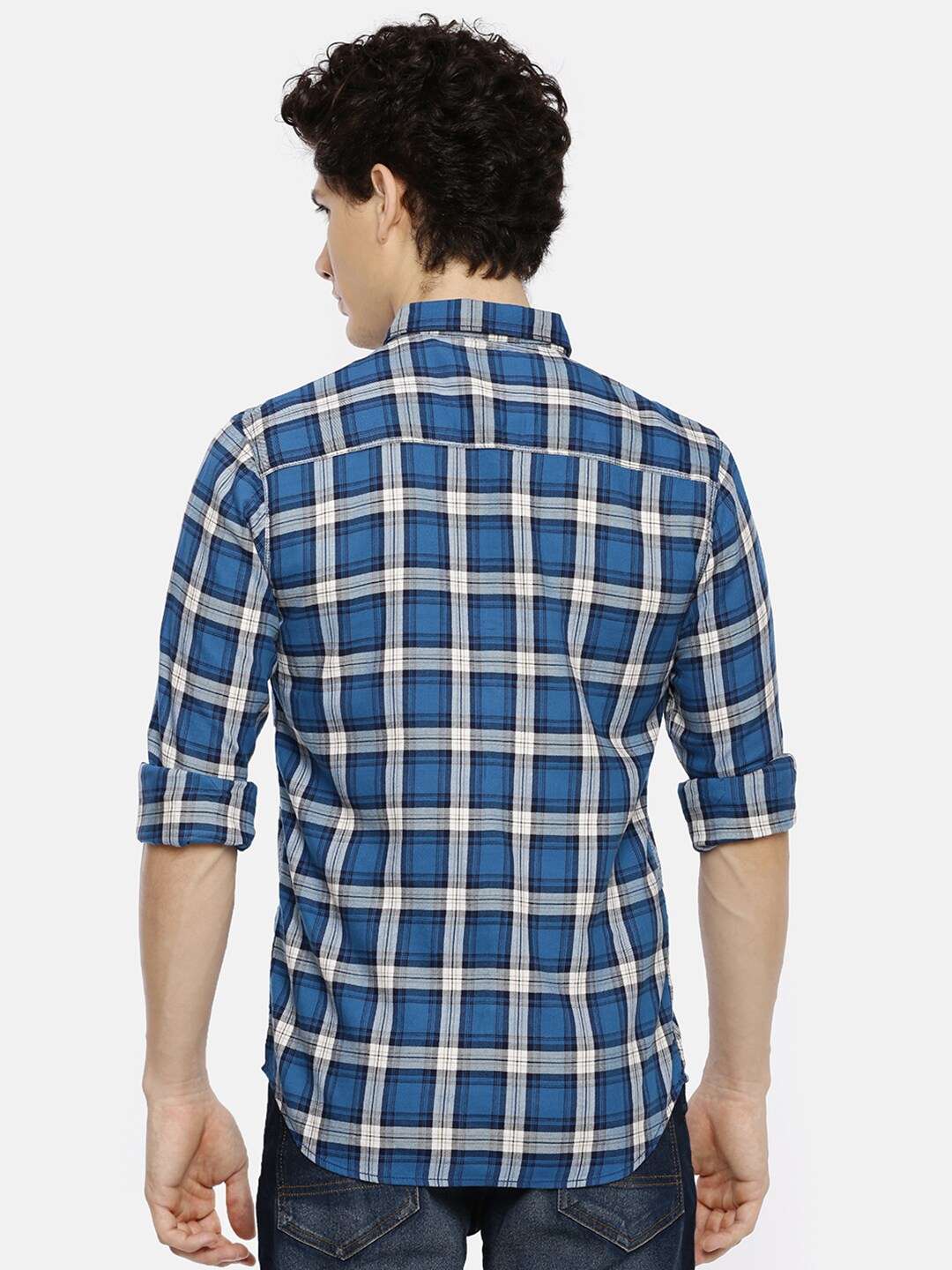 Shop Men Checkered Shirt Online.