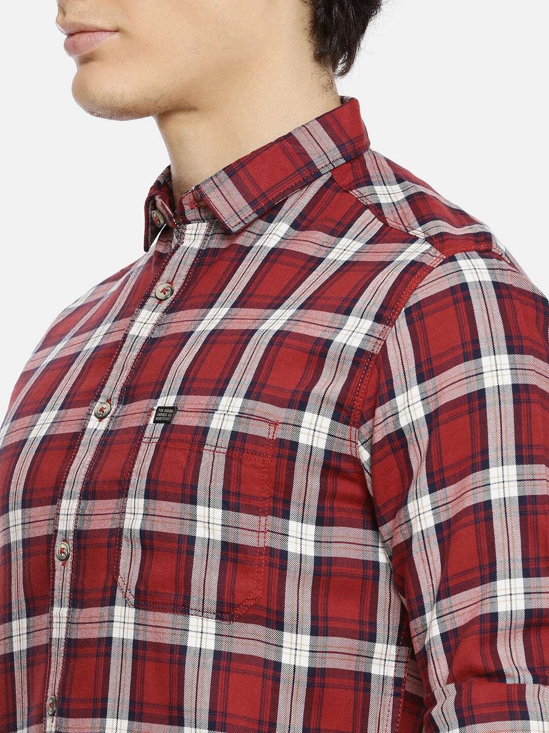 Shop Men Checkered Shirt Online.