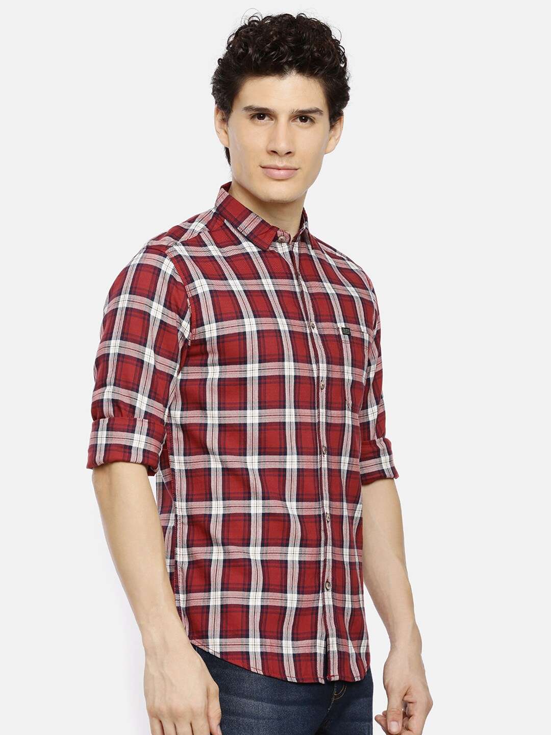 Shop Men Checkered Shirt Online.