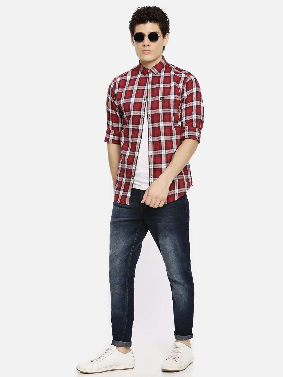 Shop Men Checkered Shirt Online.