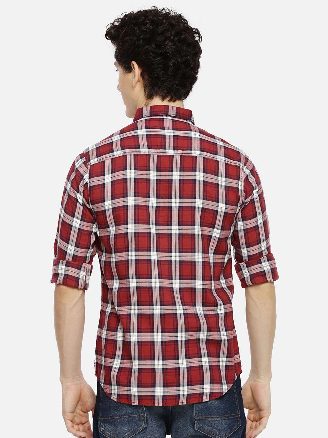 Shop Men Checkered Shirt Online.