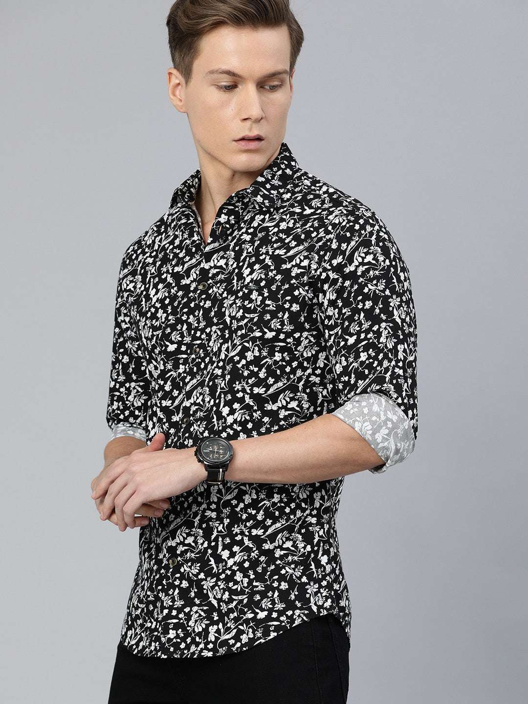 Shop Men Printed Shirt Online.