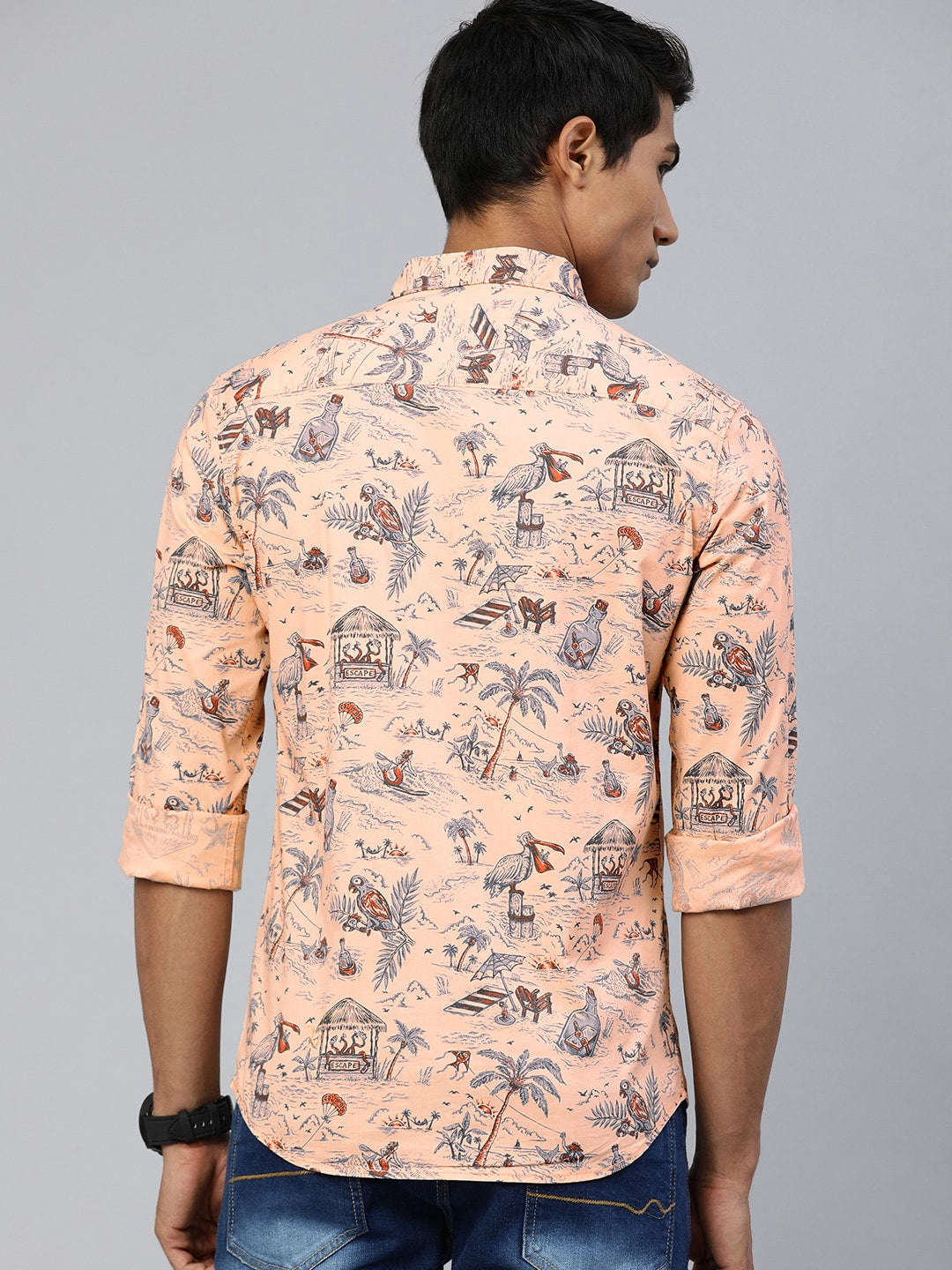 Shop Men Printed Shirt Online.