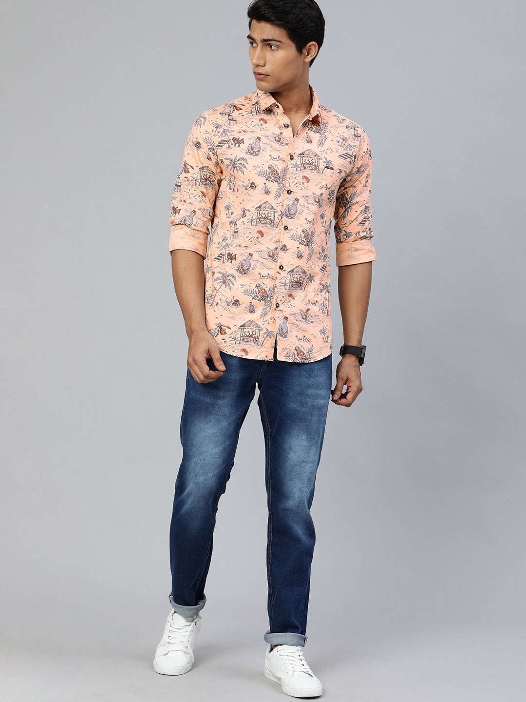 Shop Men Printed Shirt Online.