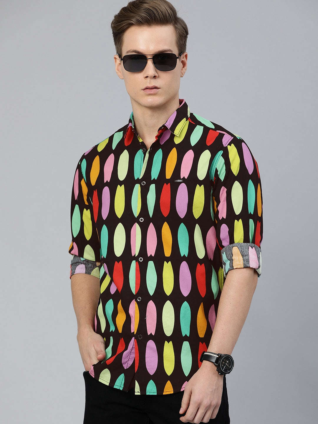 Shop Men Printed Shirt Online.