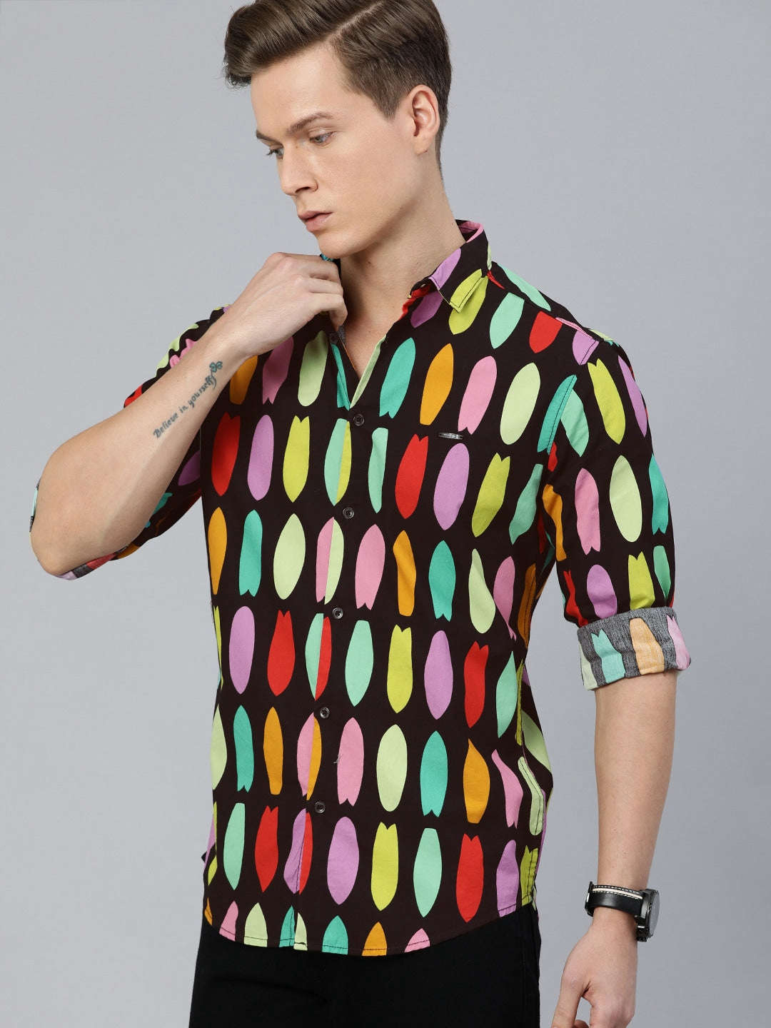 Shop Men Printed Shirt Online.