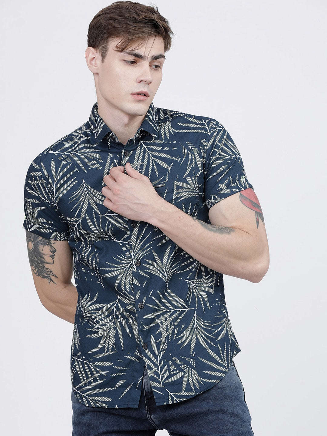 Shop Men Printed Shirt Online.