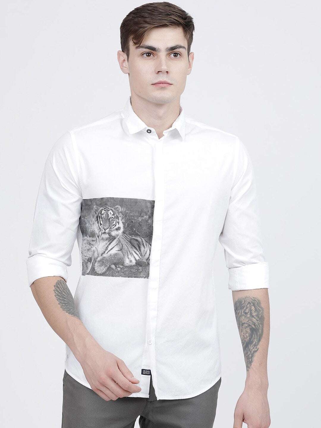 Shop Men Printed Shirt Online.