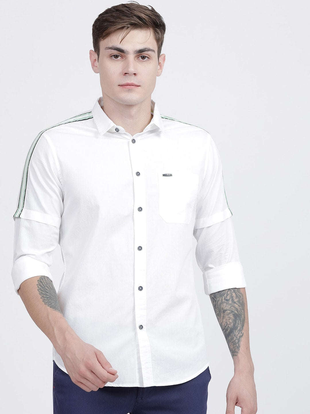 Shop Men Solid Shirt Online.