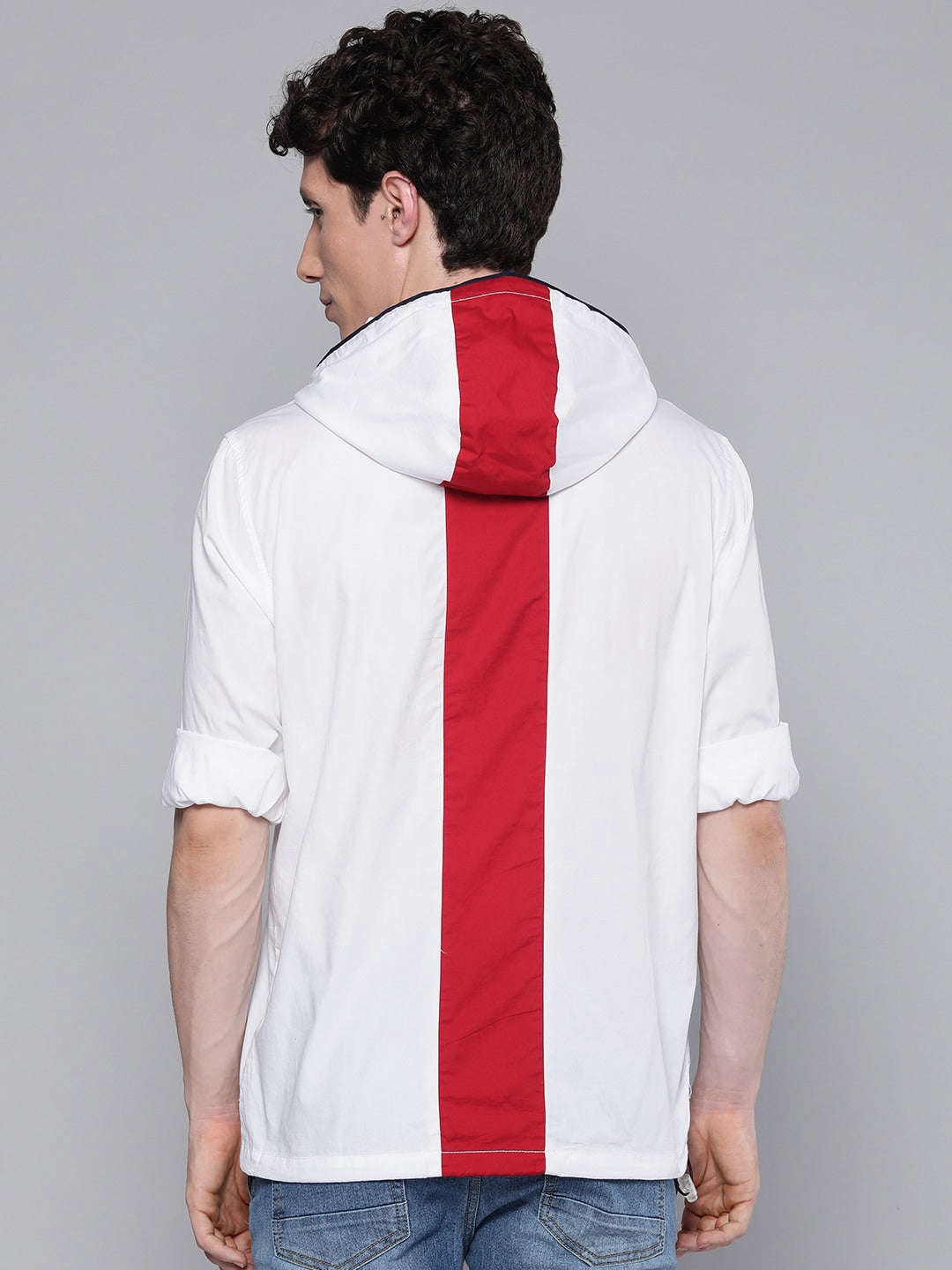 Shop Men Hooded Shirt Online.