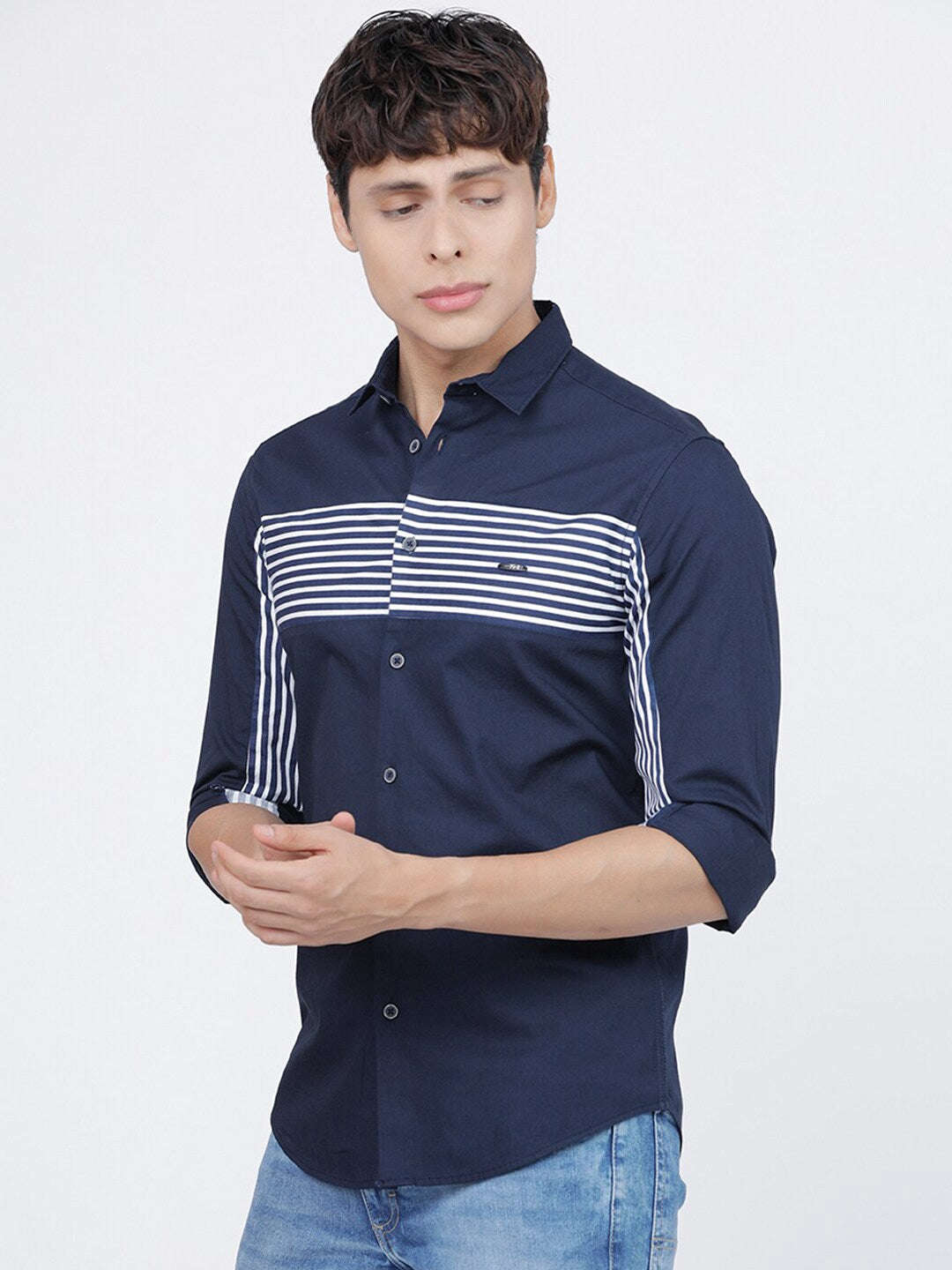 Shop Men Block Shirt Online.