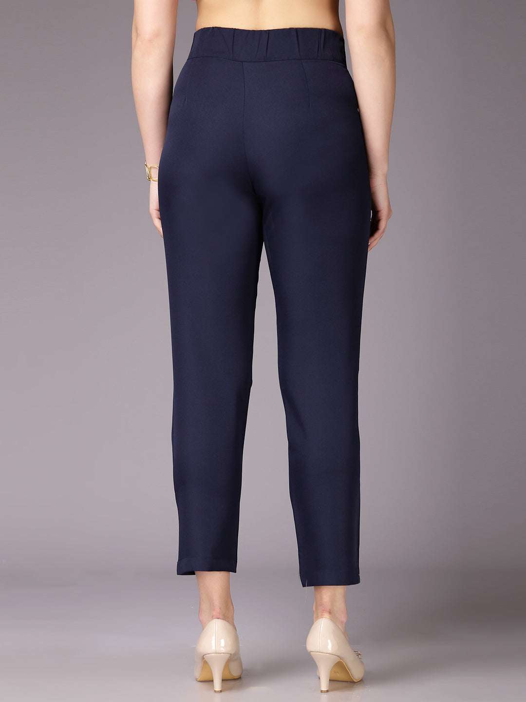 Shop Women Solid Trouser Online.