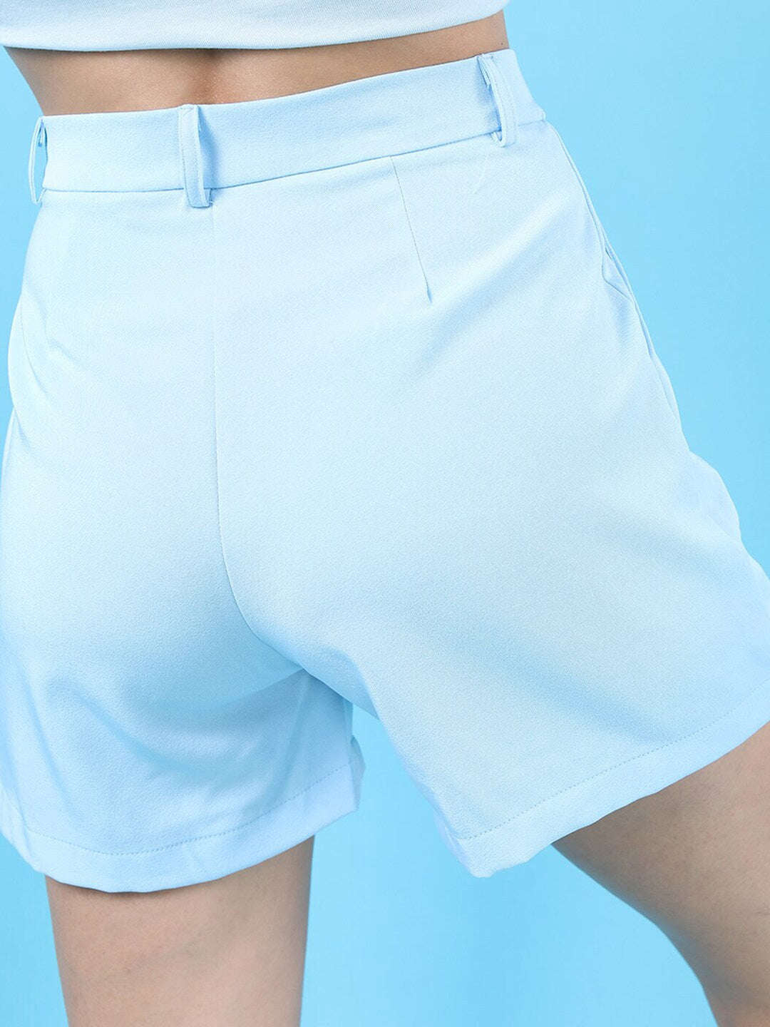 Shop Women Solid A- Line Shorts Online.