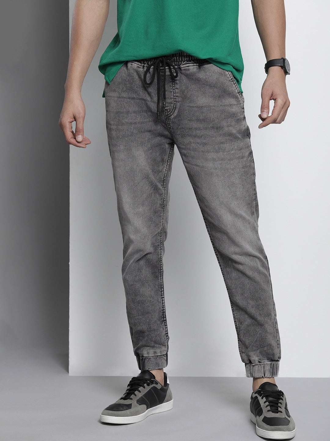 Shop Men Denim Jogger Online.