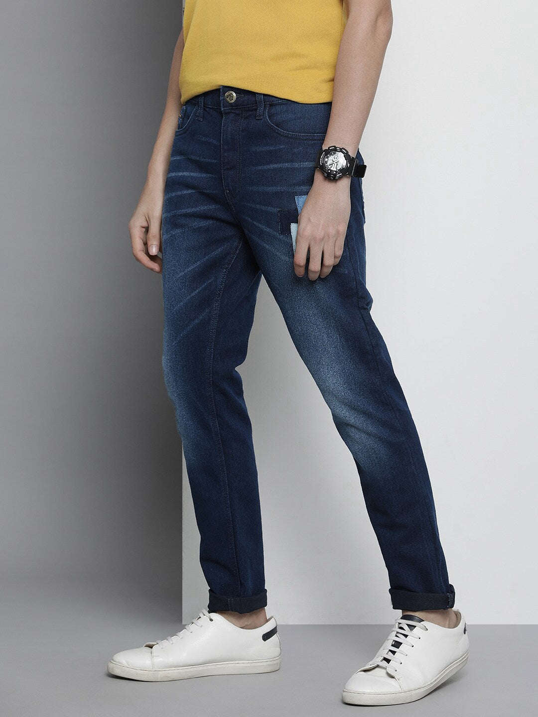 Shop Men Blue Jeans Online.