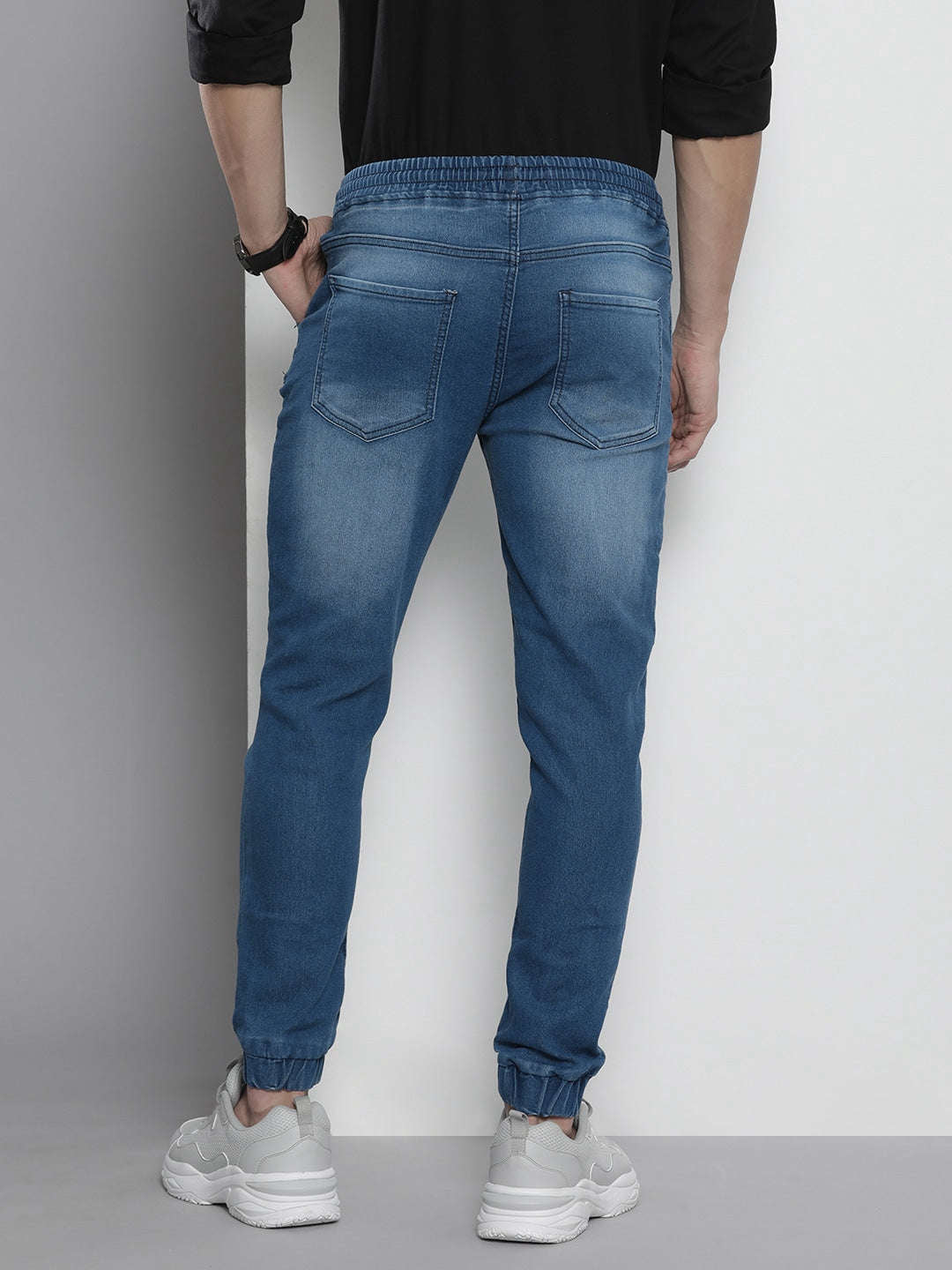 Shop Men Denim Jogger Online.