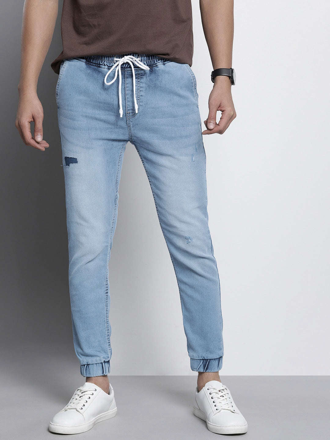 Shop Men Denim Jogger Online.