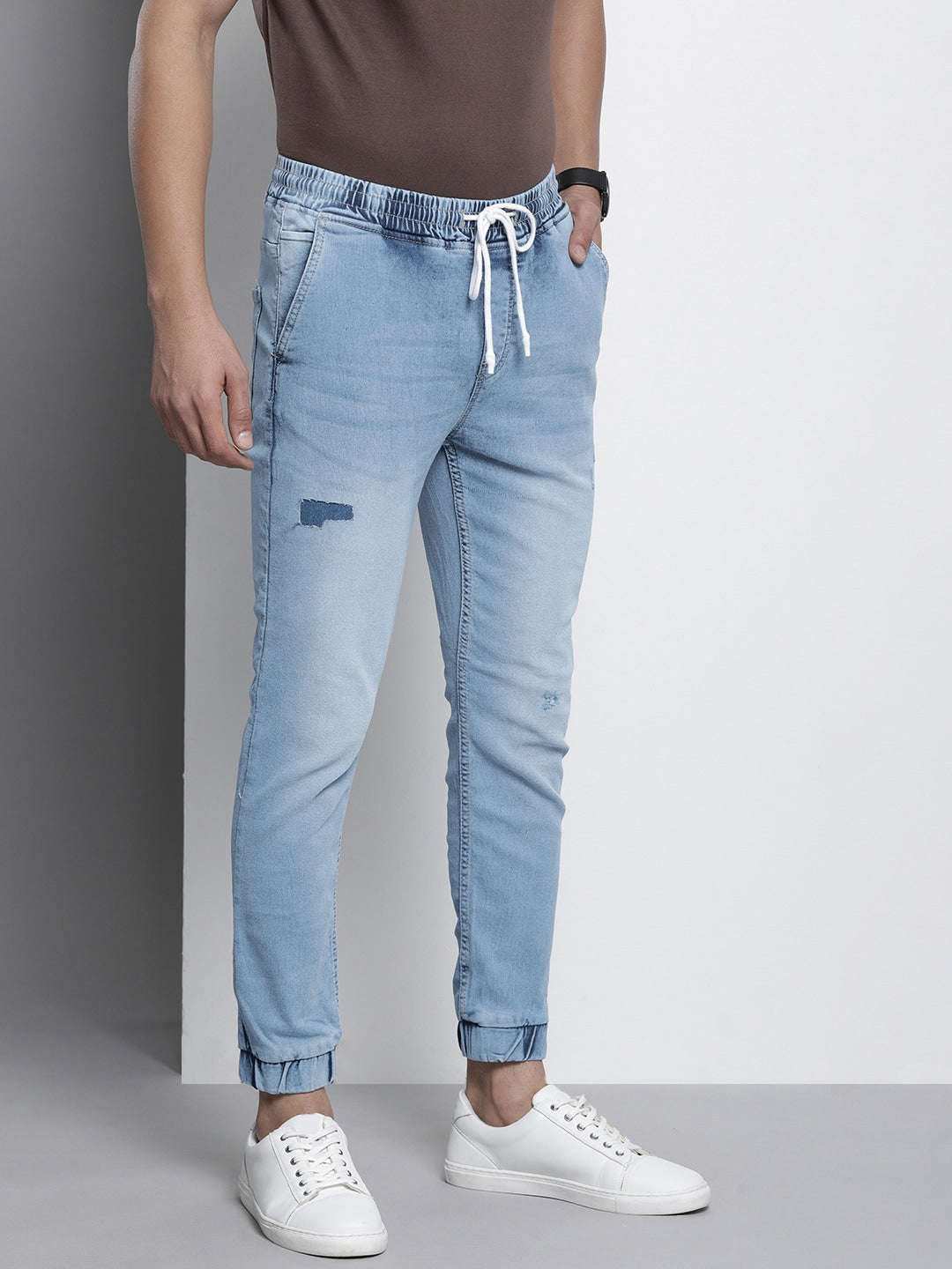 Shop Men Denim Jogger Online.