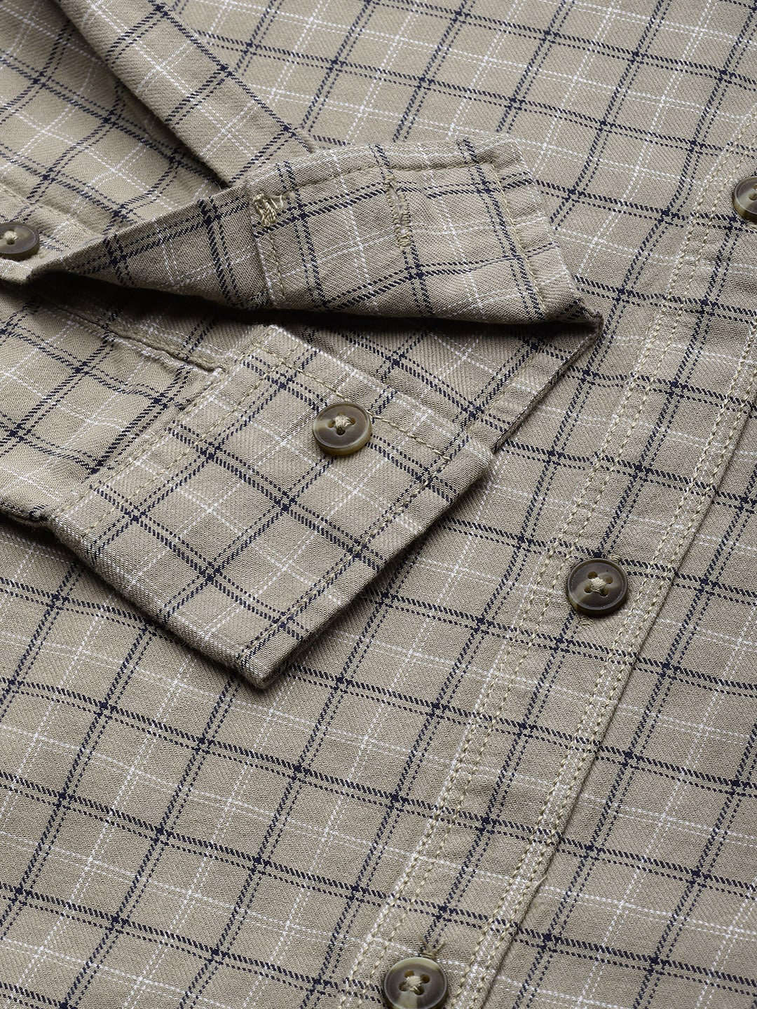 Shop Men Checked Shirt Online.