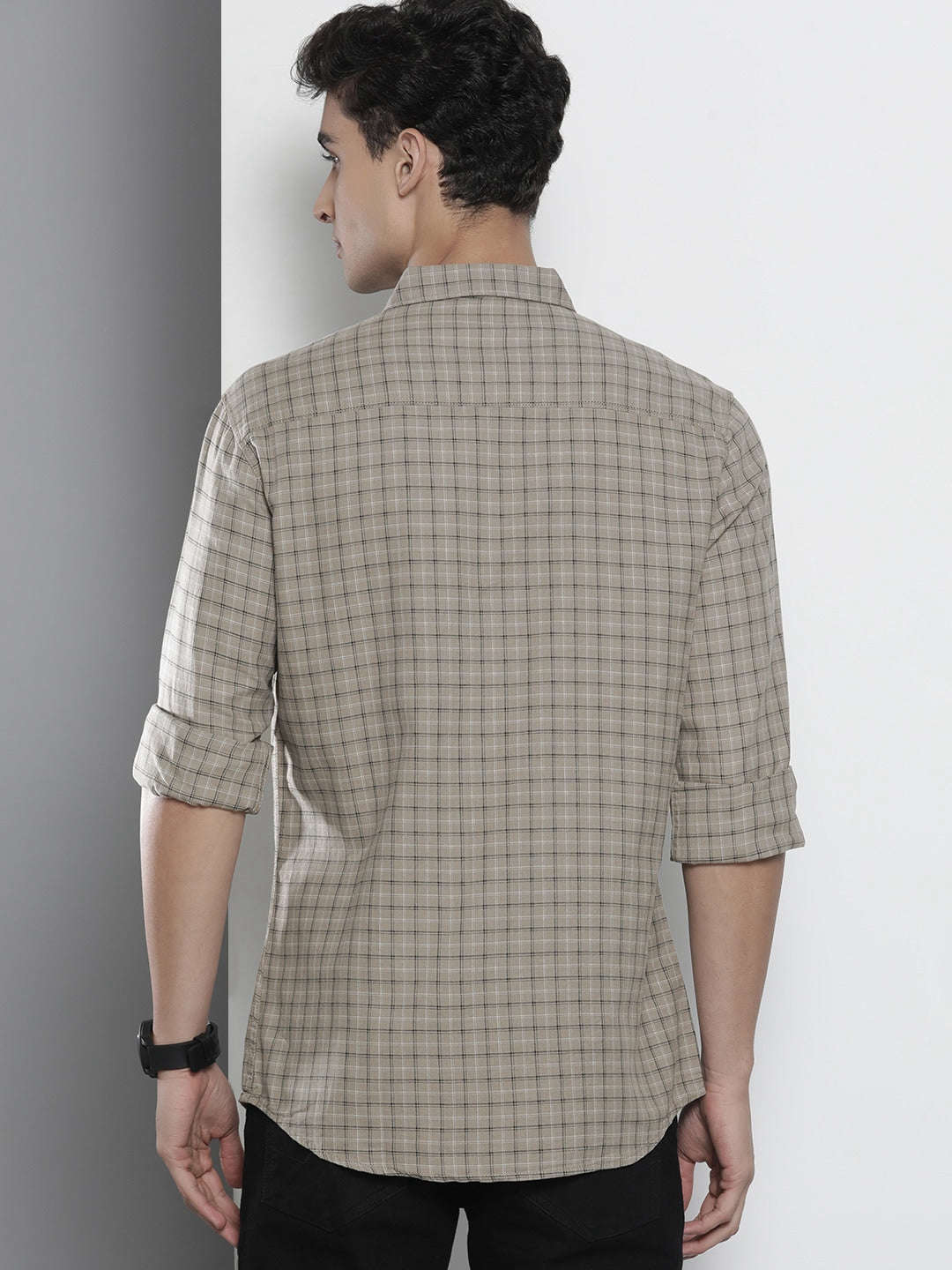 Shop Men Checked Shirt Online.