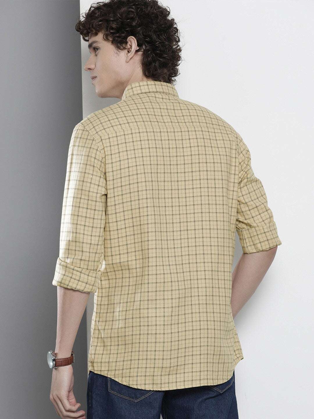 Shop Men Check Shirt Online.