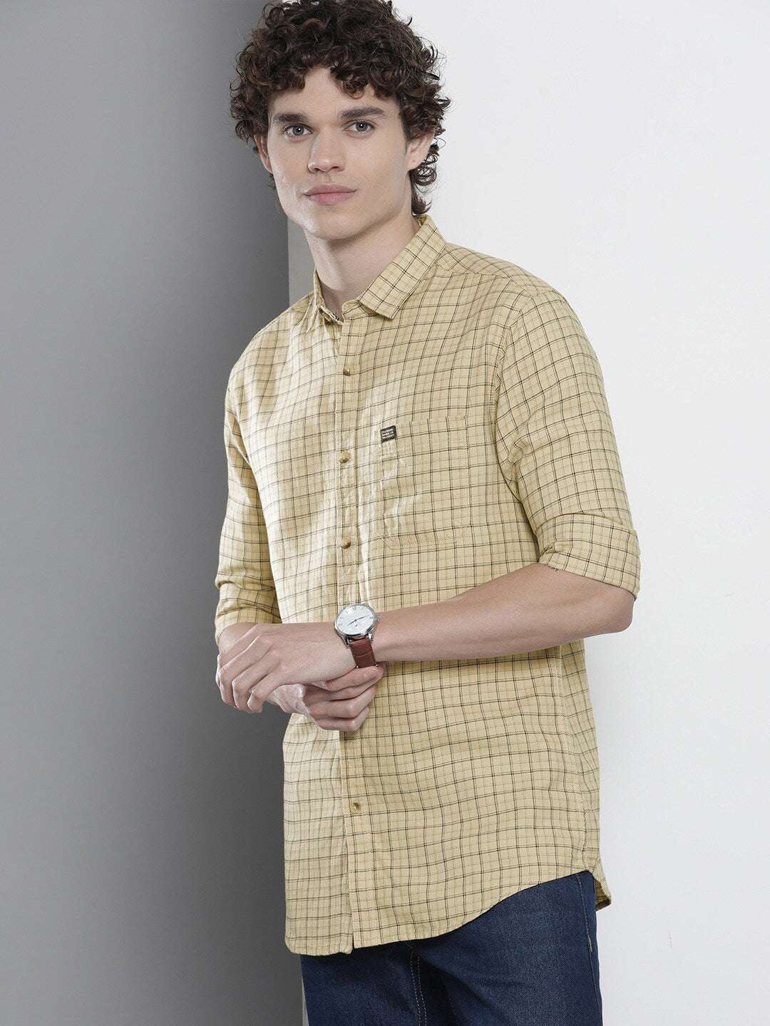 Shop Men Check Shirt Online.