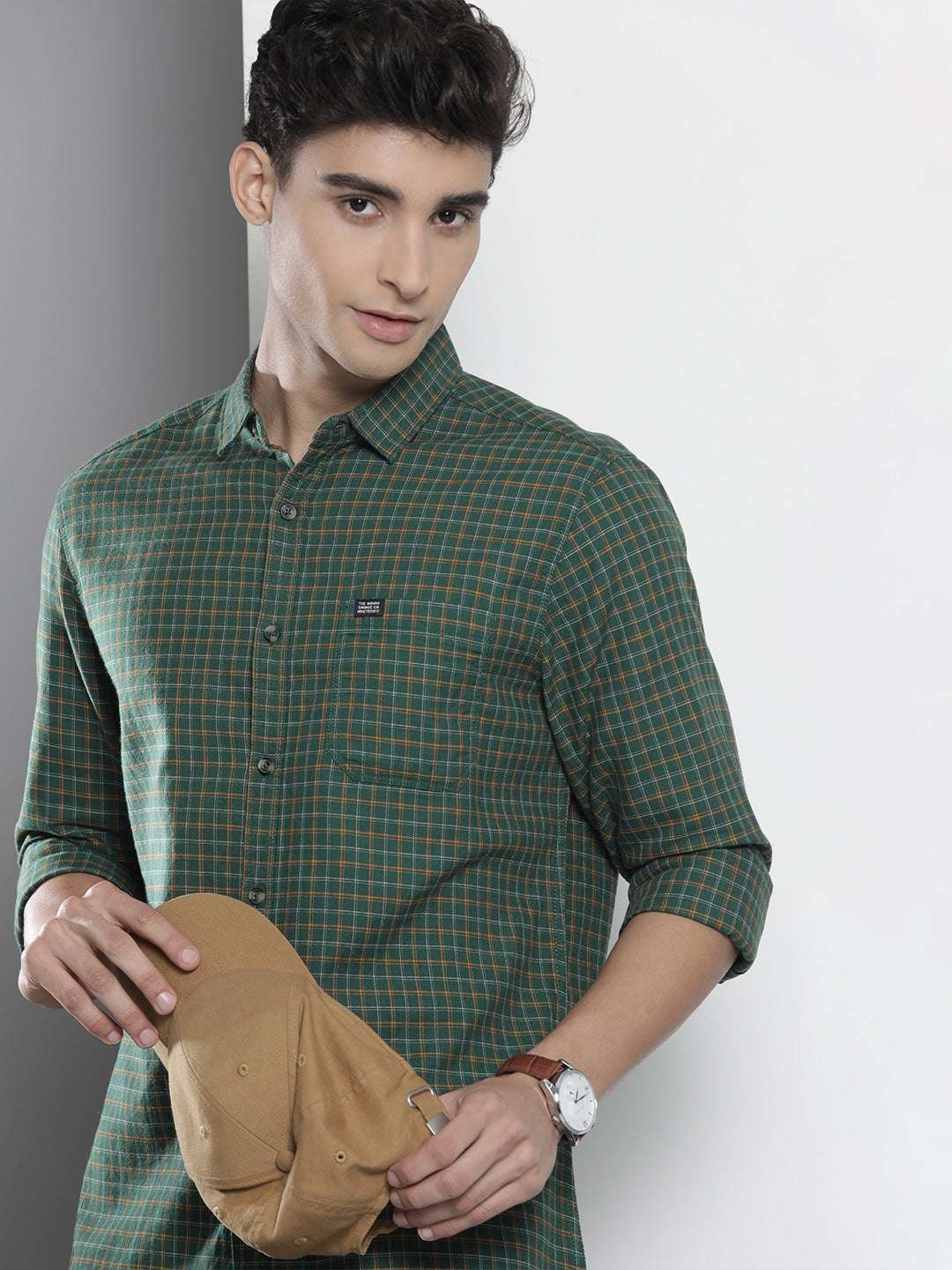 Shop Men Check Shirt Online.