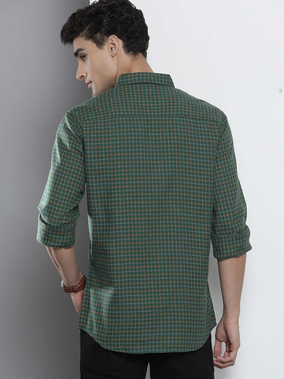 Shop Men Check Shirt Online.