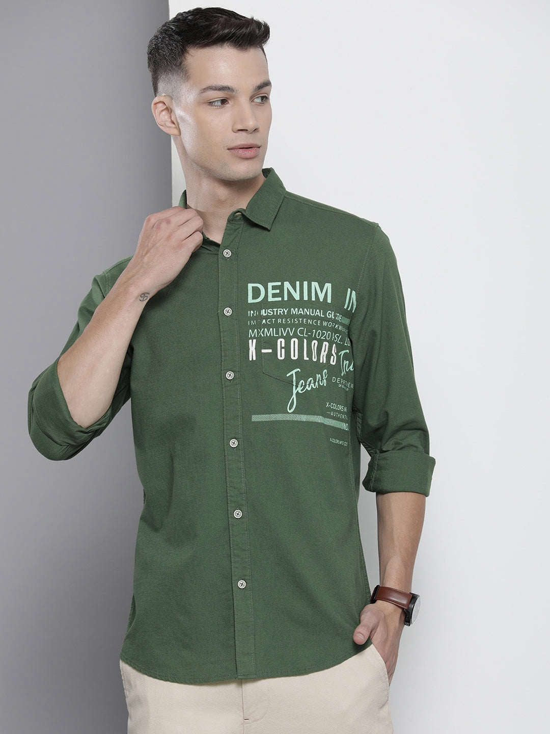 Shop Men Graphic Shirt Online.