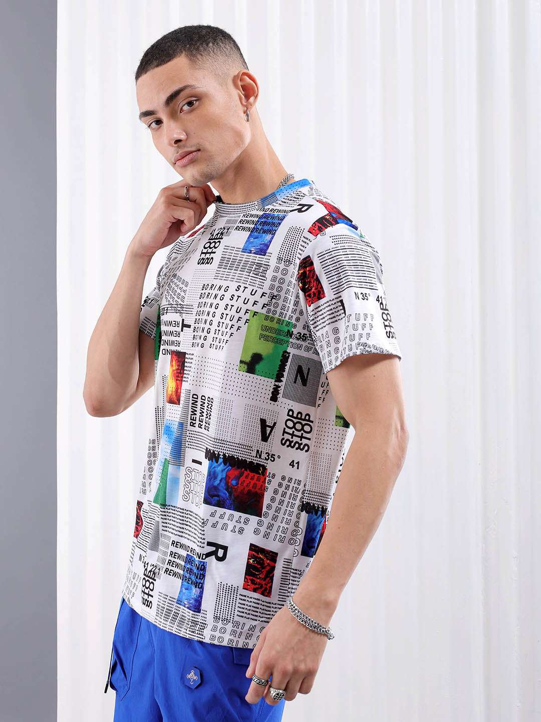 Shop Men Printed T-shirt Online.