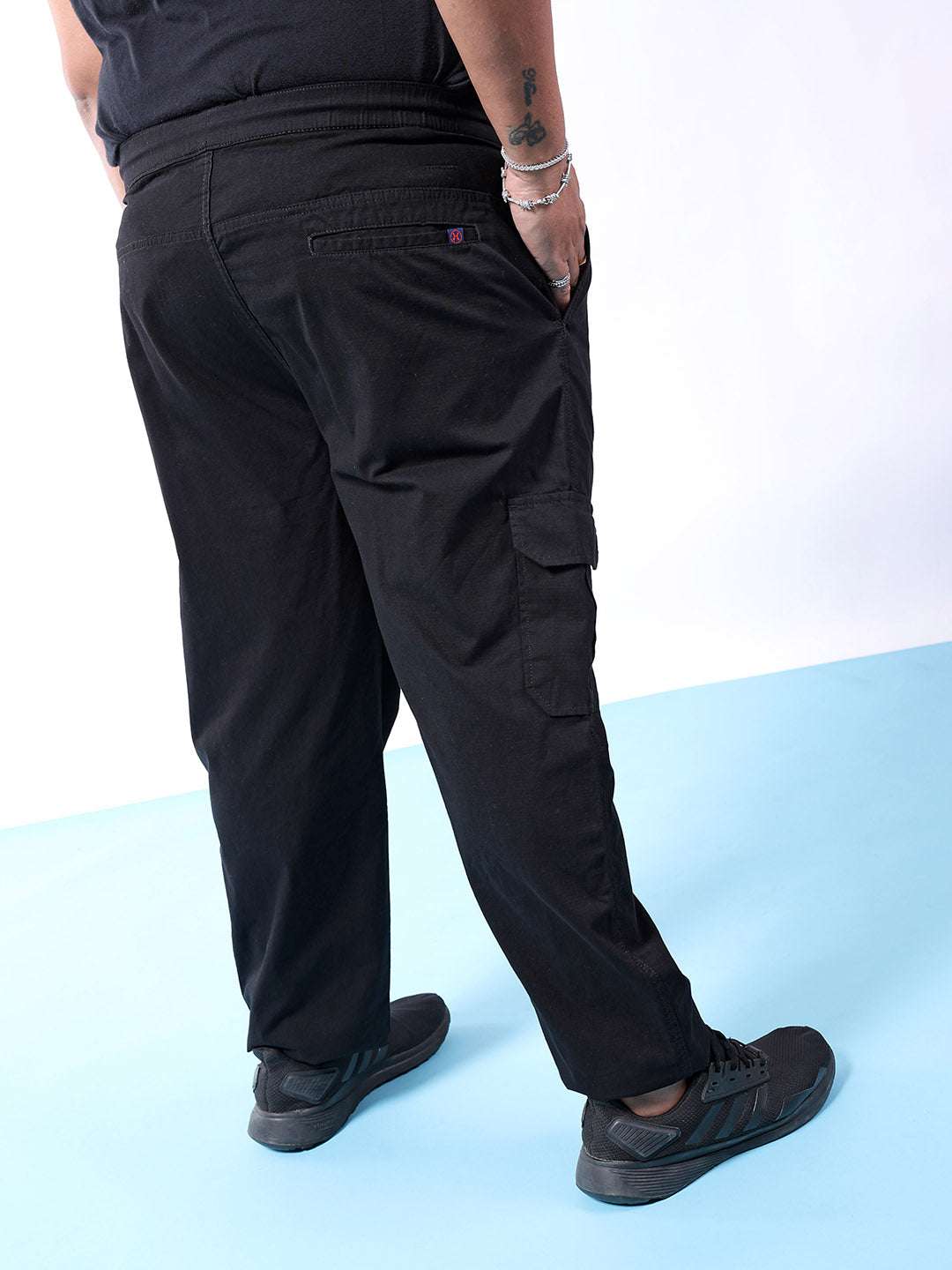 Shop Men Solid Trouser Online.