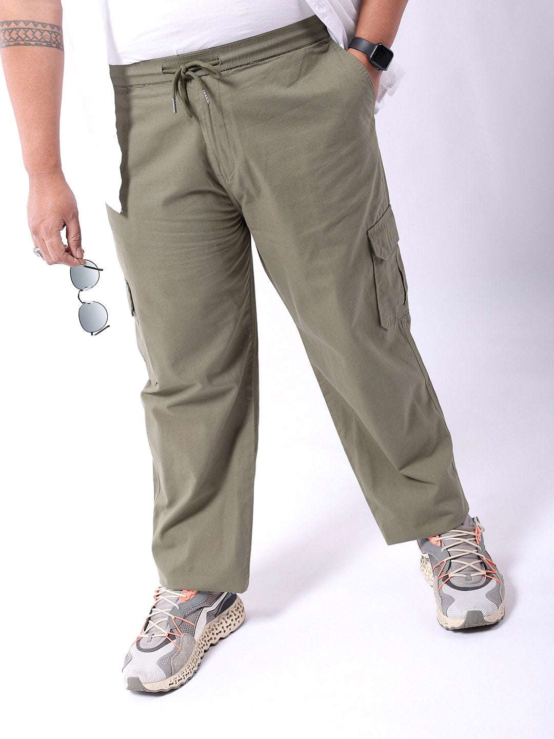 Shop Men Solid Trouser Online.