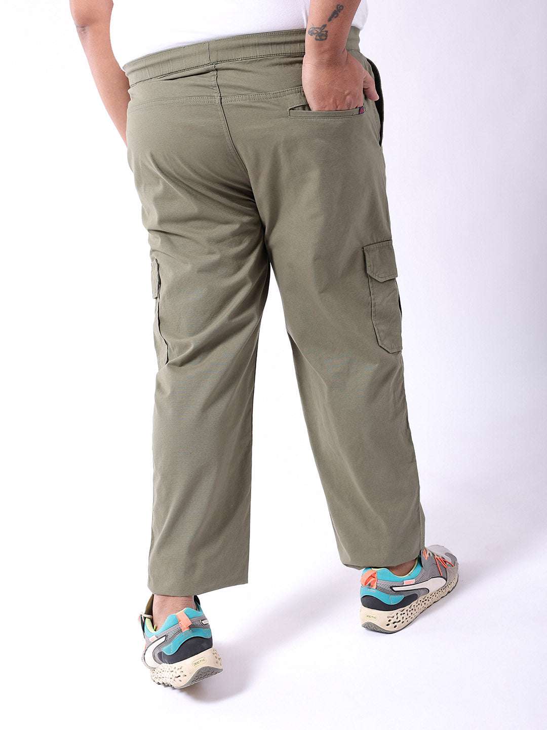 Shop Men Solid Trouser Online.