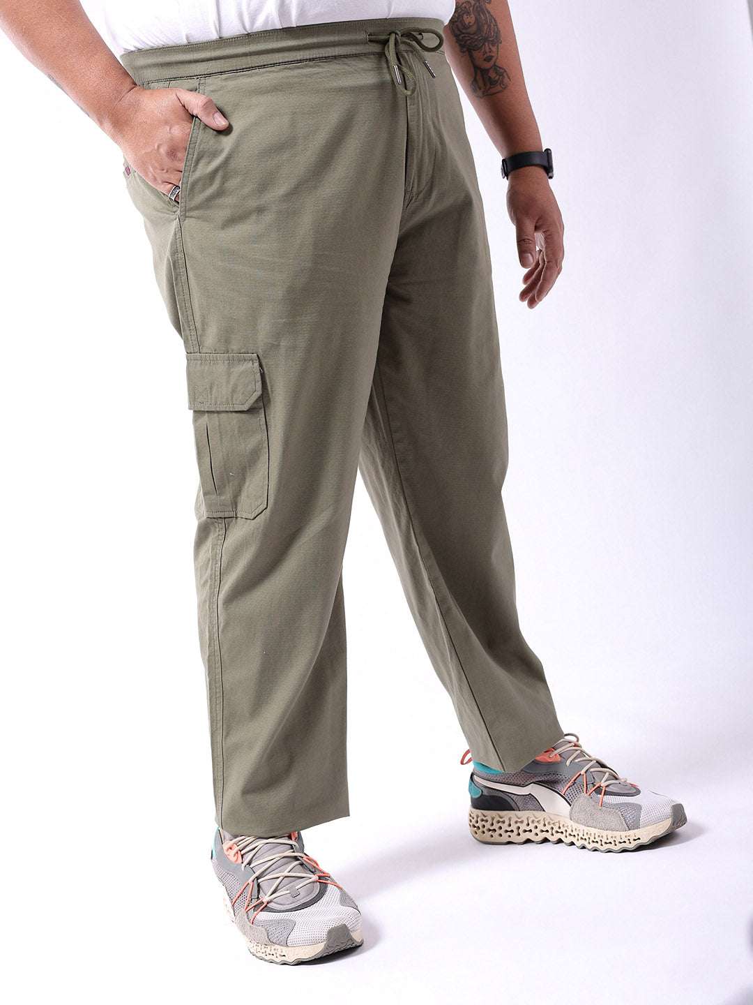 Shop Men Solid Trouser Online.