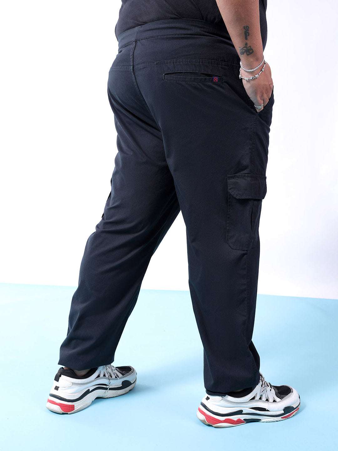 Shop Men Solid Trouser Online.