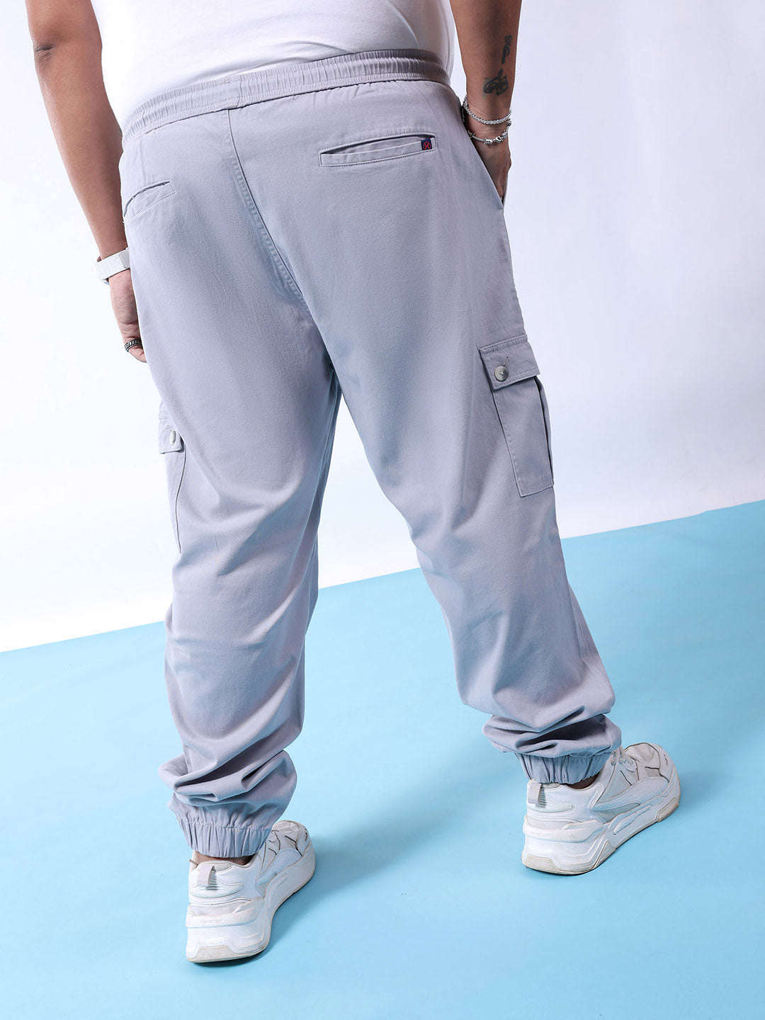 Shop Men Solid Trouser Online.