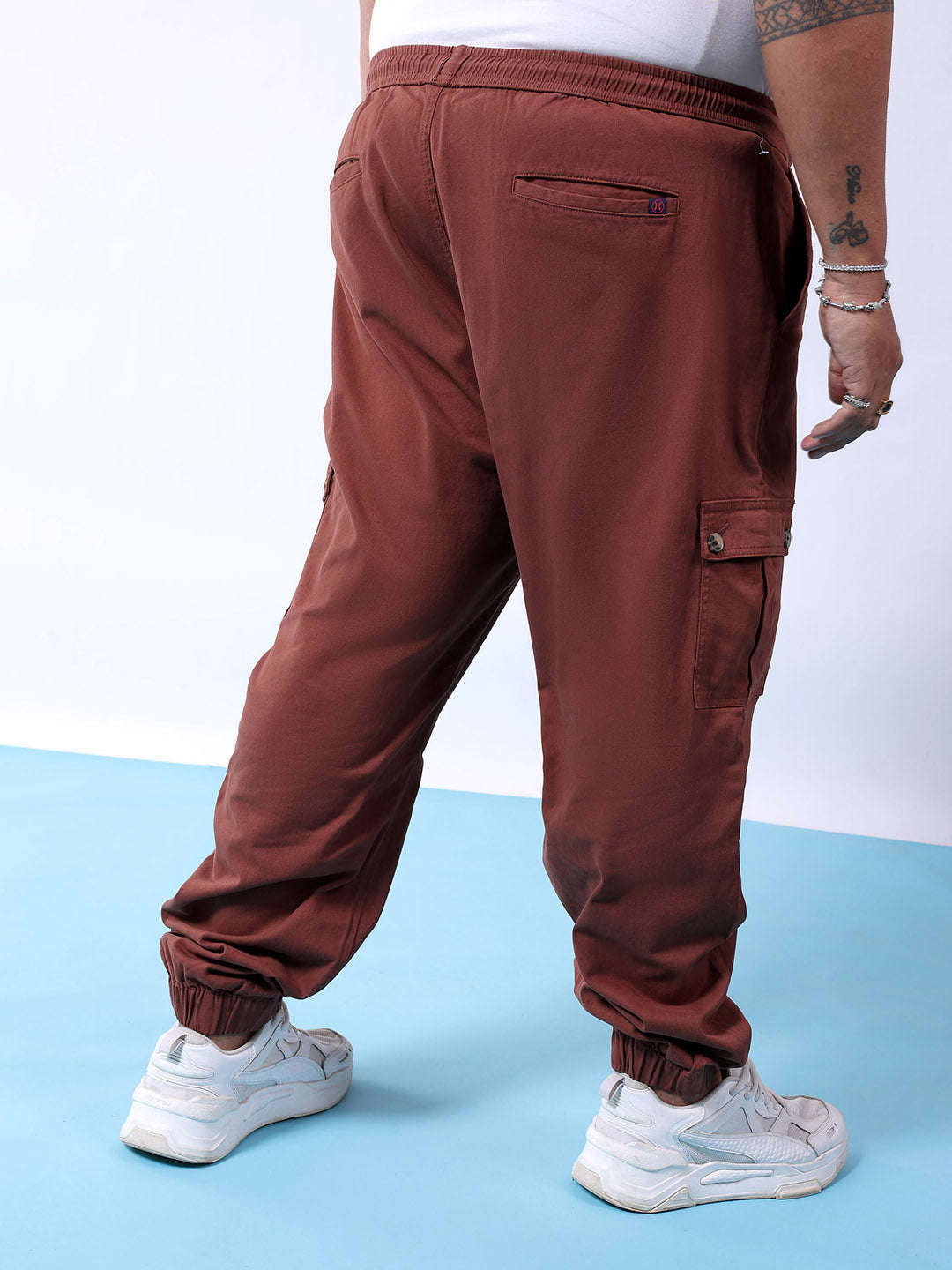 Shop Men Solid Trouser Online.