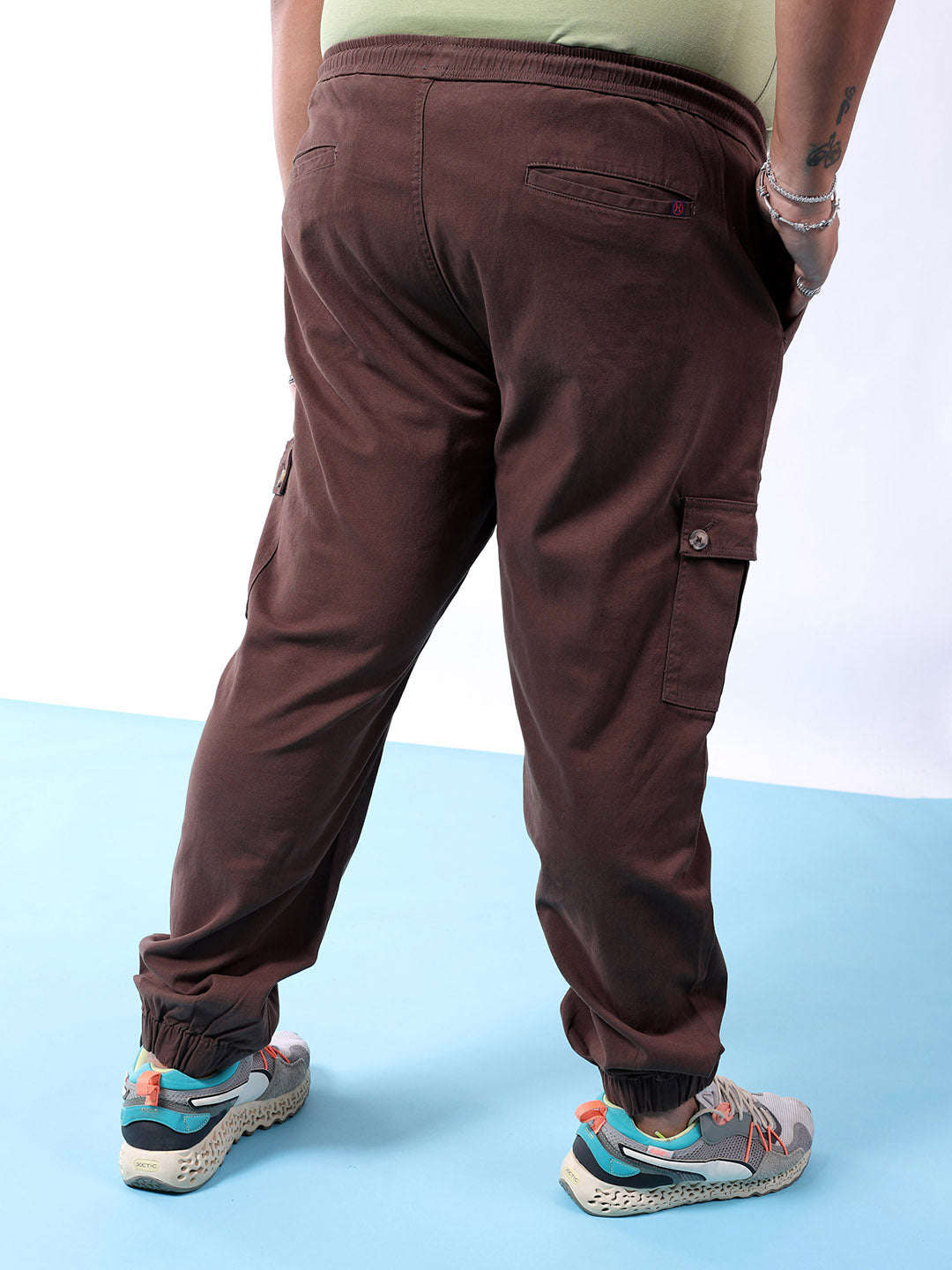 Shop Men Solid Trouser Online.