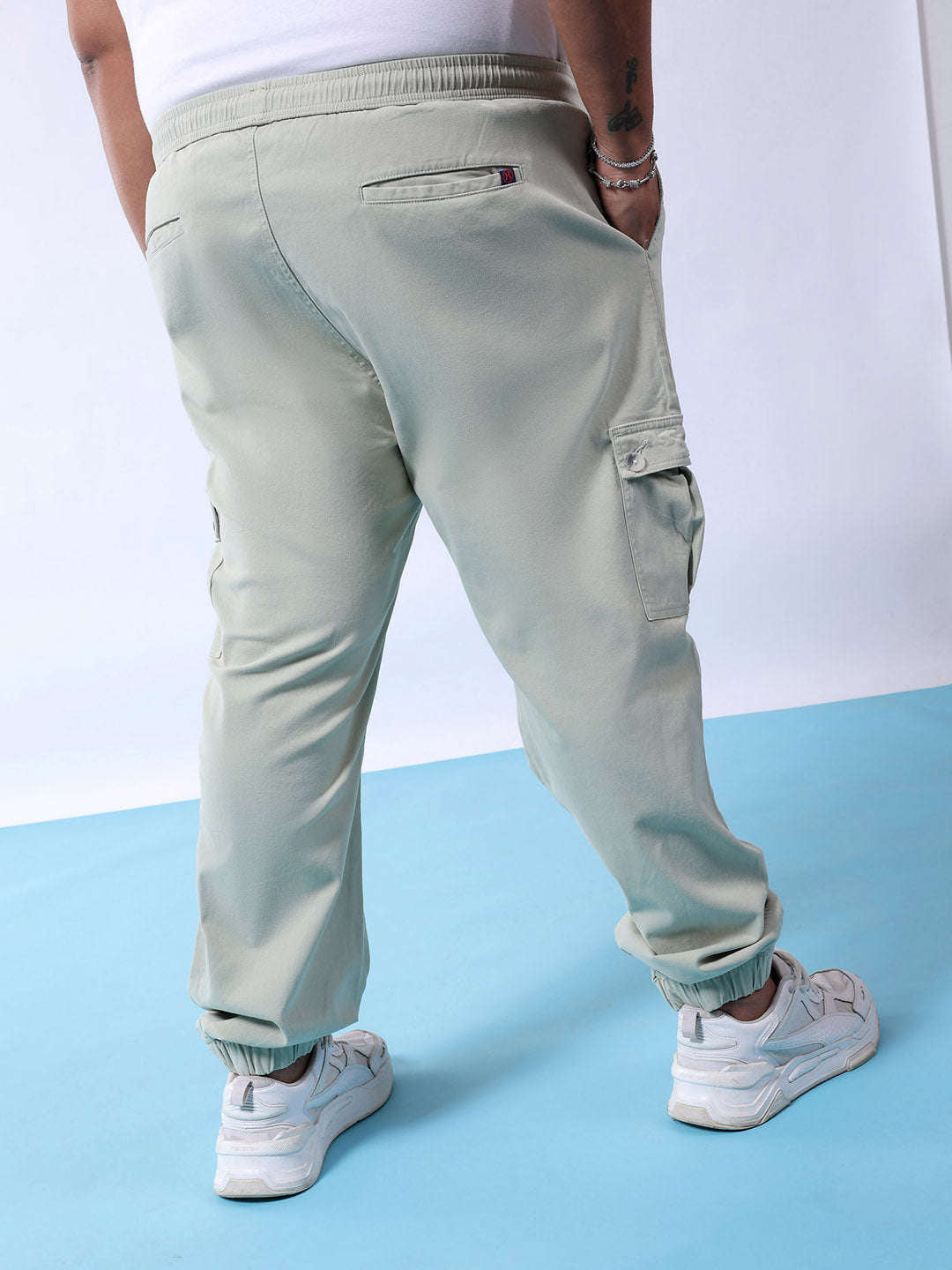 Shop Men Solid Trouser Online.