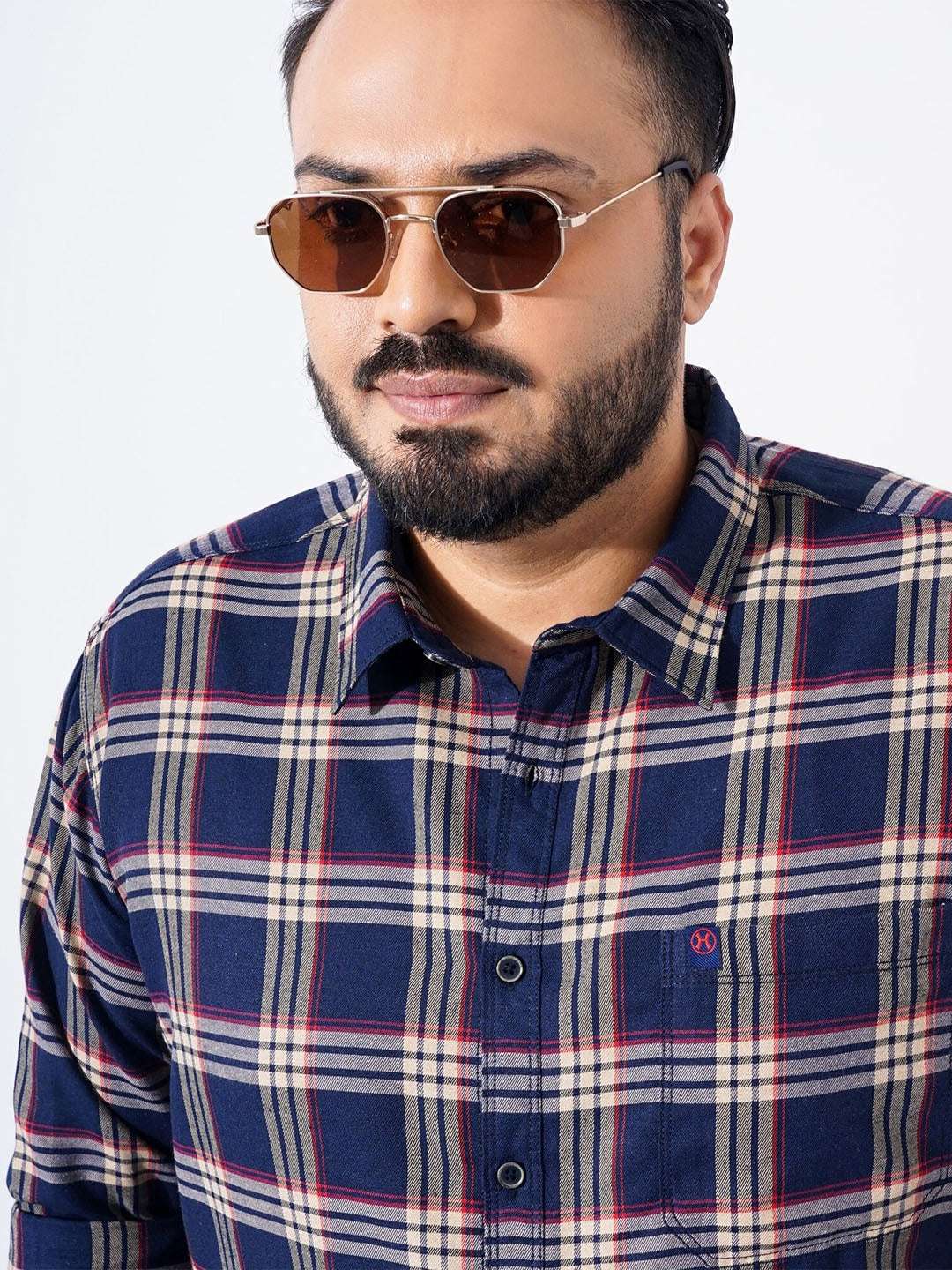 Shop Men Plus Size Floral Printed Shirt Online.