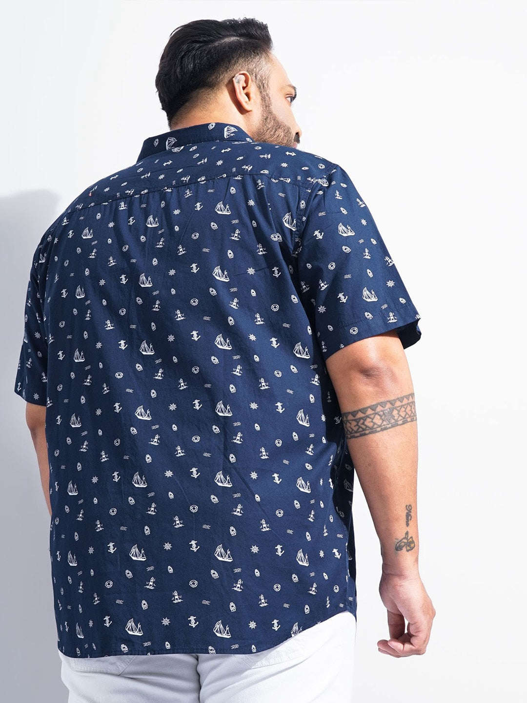 Shop Men Plus Size Printed Shirt Online.