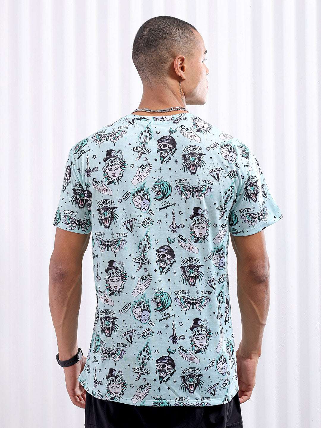 Shop Men Printed T-Shirt Online.