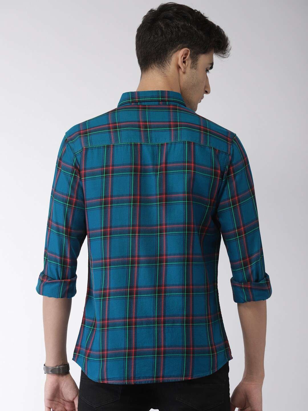 Shop Men Casual Check Shirt Online.