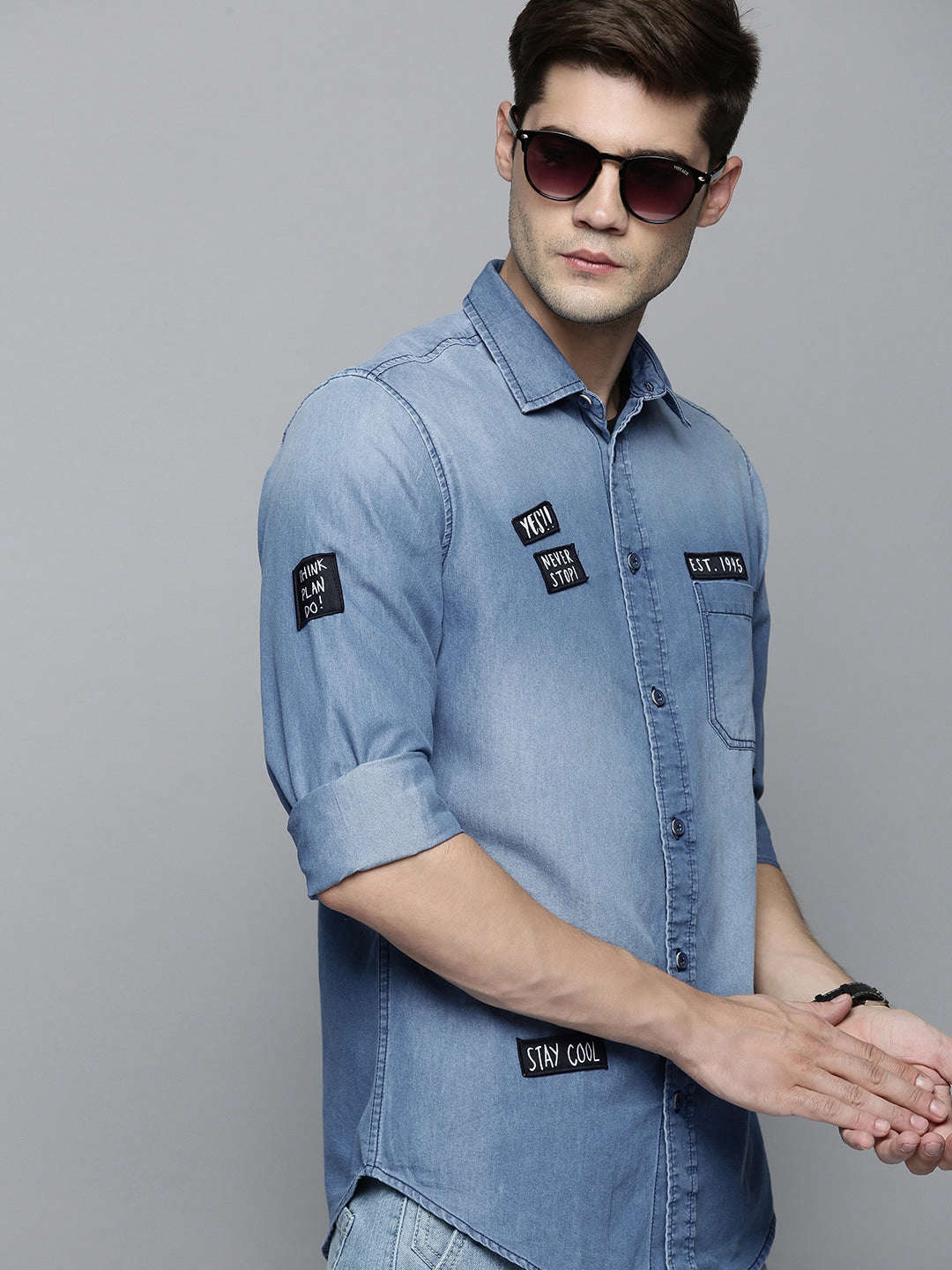 Shop Men Denim Shirt Online.