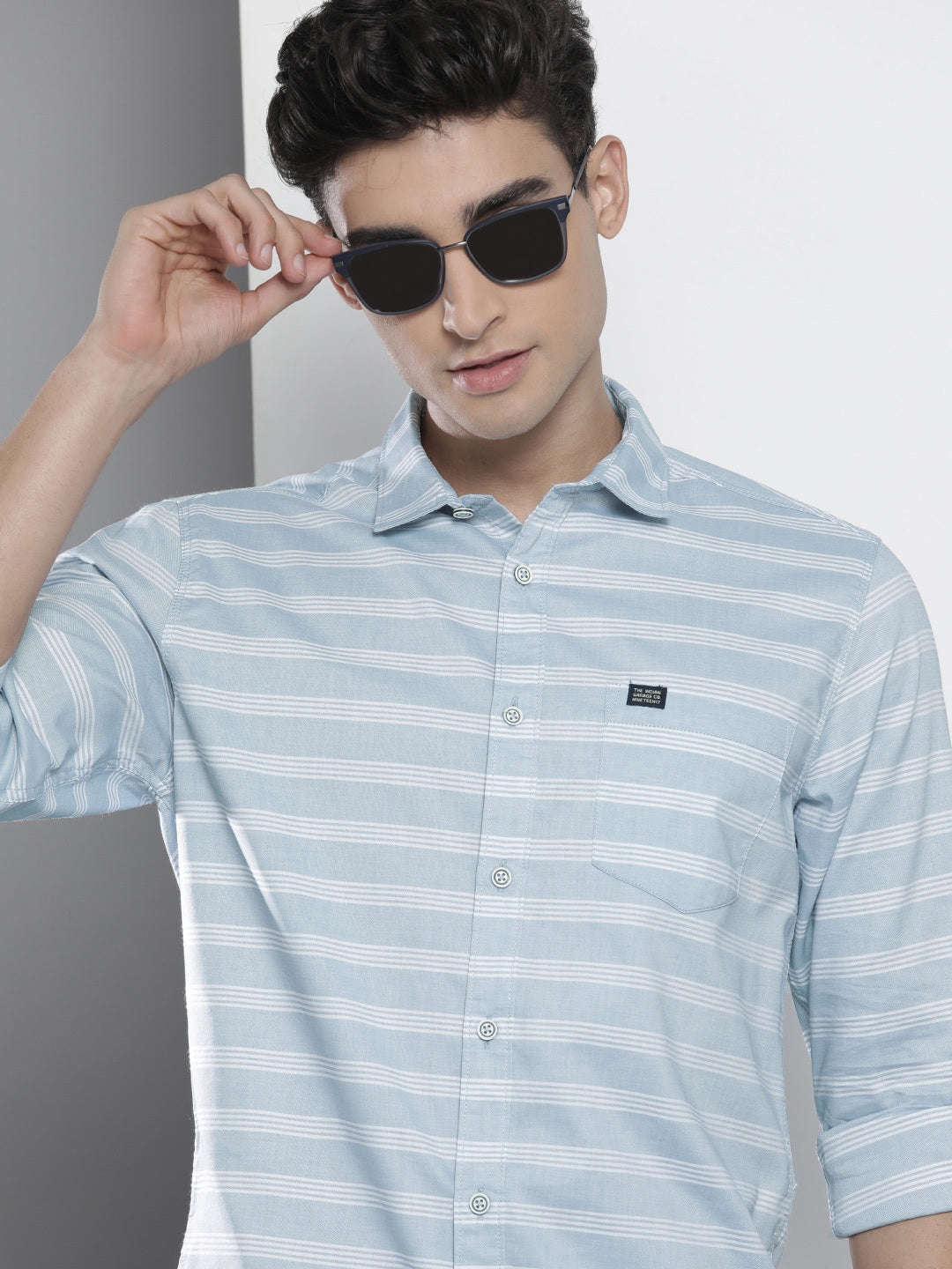 Shop Men Striped Shirt Online.