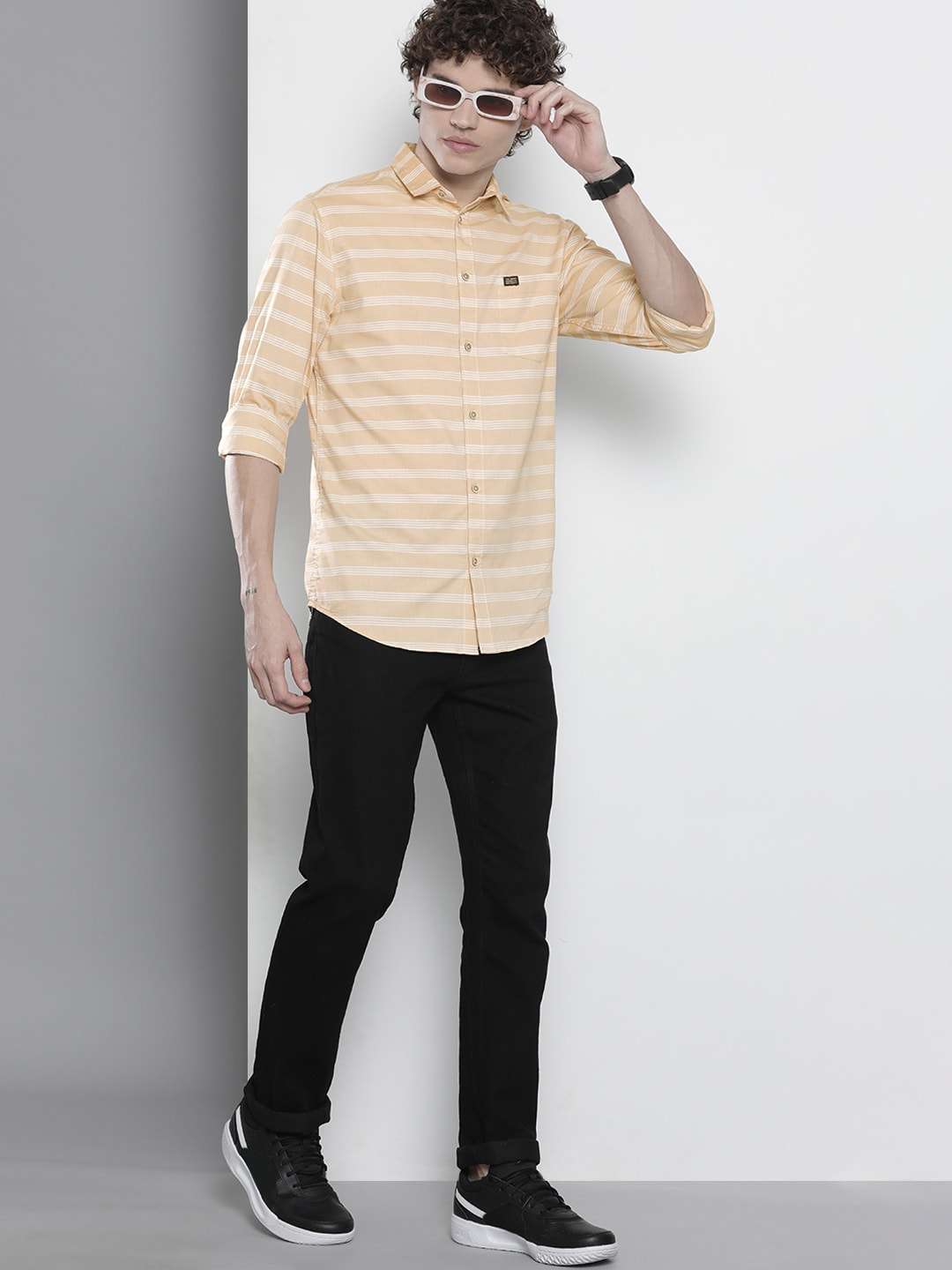 Shop Men Striped Shirt Online.