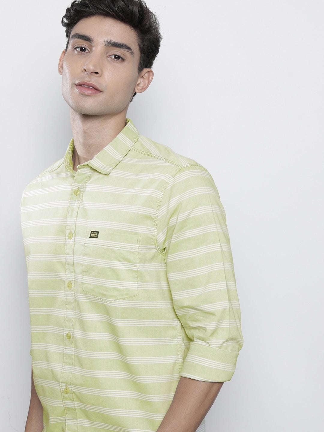 Shop Men Striped Shirt Online.