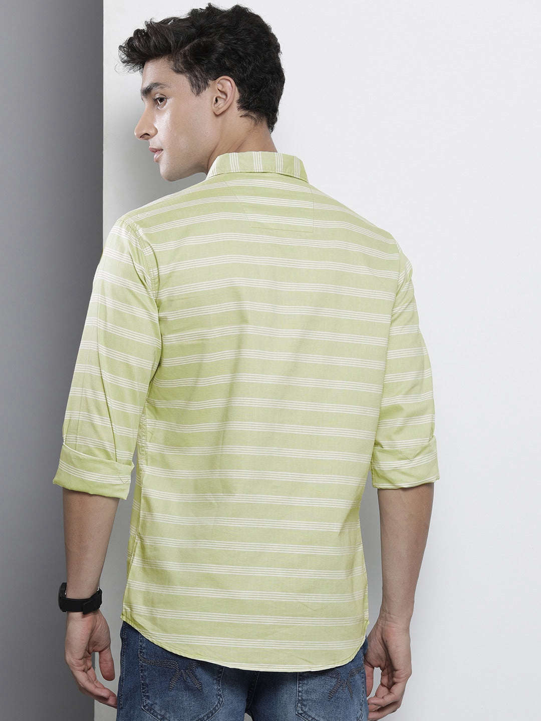 Shop Men Striped Shirt Online.