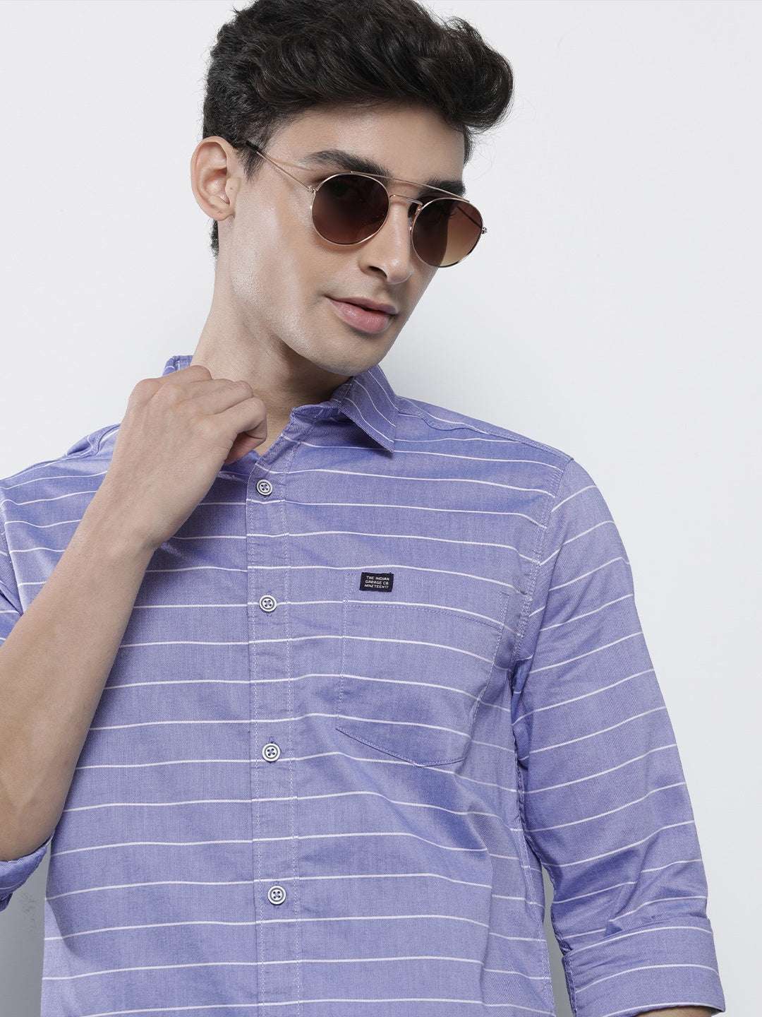 Shop Men Striped Shirt Online.